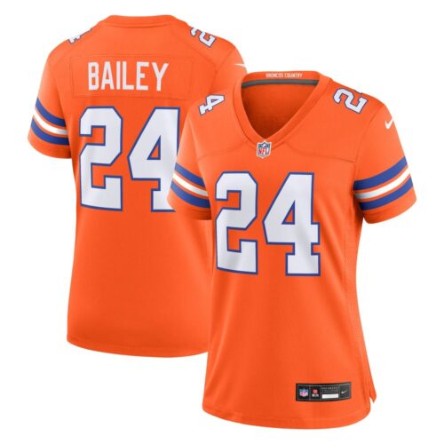 68627749efec6_1 Women's Denver Broncos Champ Bailey Orange Mile High Collection 1977 Throwback Retired Player Game Jersey