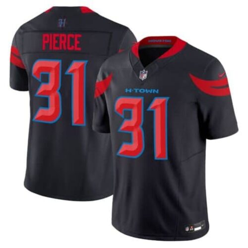 686277e43e7b0_1 Men's Dameon Pierce Navy Blue Houston Texans #31 Vapor F.U.S.E. Limited Jersey