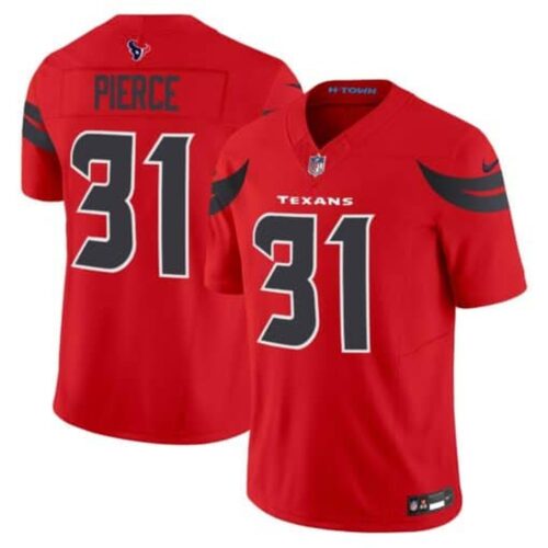 686277ead87c6_1 Men's Dameon Pierce Red Houston Texans #31 Vapor F.U.S.E. Limited Jersey