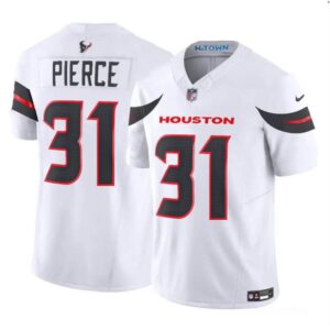 686277fece6da_1 Men's Houston Texans #31 Dameon Pierce White 2024 Vapor F.U.S.E. Limited Stitched Jersey