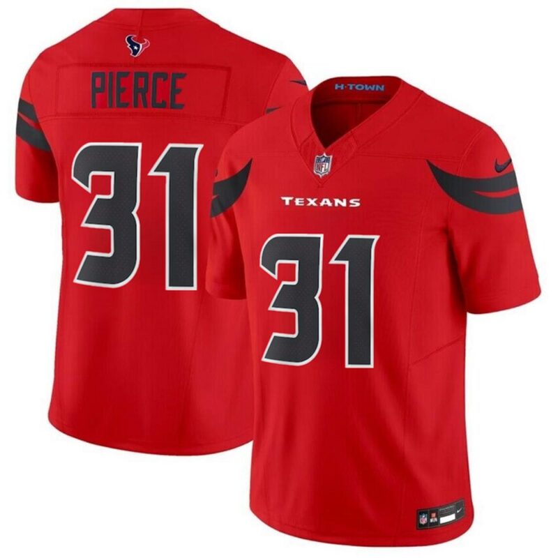 68627808c0dcb_1 Men's Houston Texans #31 Dameon Pierce Red 2024 Alternate F.U.S.E Vapor Stitched jersey