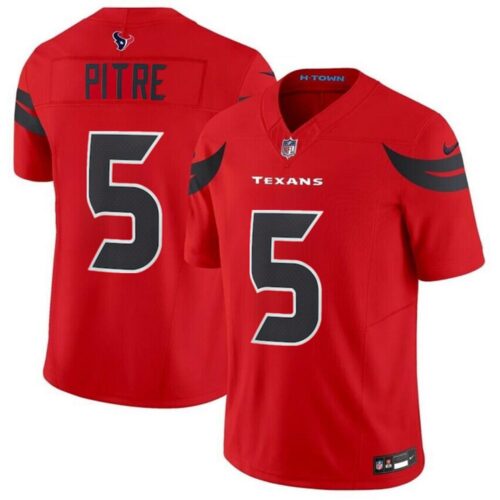 6862780c293c6_1 Men's Houston Texans #5 Jalen Pitre Red 2024 Alternate F.U.S.E Vapor Stitched jersey