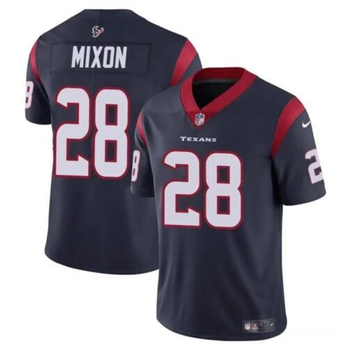 6862781d44495_1 Men's Houston Texans #28 Joe Mixon Navy Vapor Untouchable Stitched Football Jersey