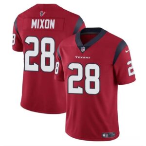 68627820d09da_1 Men's Houston Texans #28 Joe Mixon Red Vapor Untouchable Stitched Football Jersey