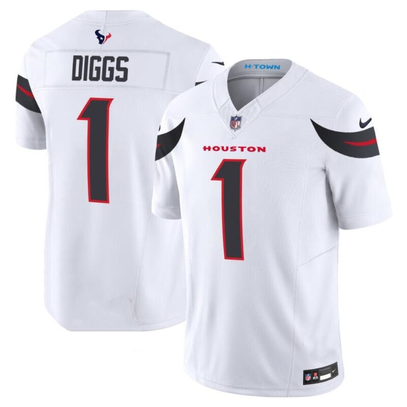 68627887d88b4_1 Men's Houston Texans #1 Stefon Diggs White 2024 Vapor F.U.S.E. Limited Stitched jersey