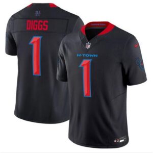 6862788f0415a_1 Men's Houston Texans #1 Stefon Diggs Navy 2024 2nd Alternate F.U.S.E Vapor Stitched jersey