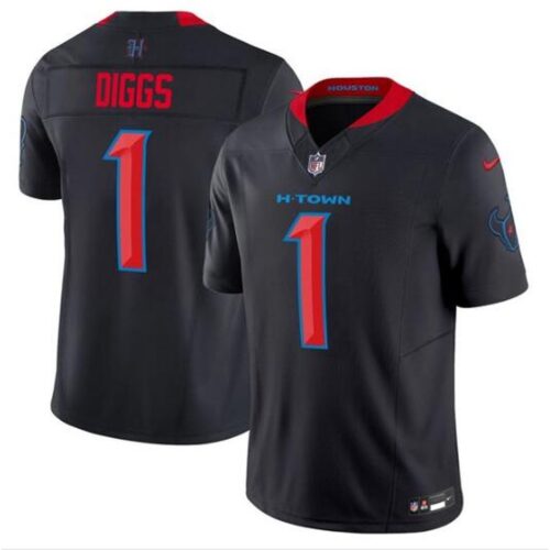 6862788f0415a_1 Men's Houston Texans #1 Stefon Diggs Navy 2024 2nd Alternate F.U.S.E Vapor Stitched jersey