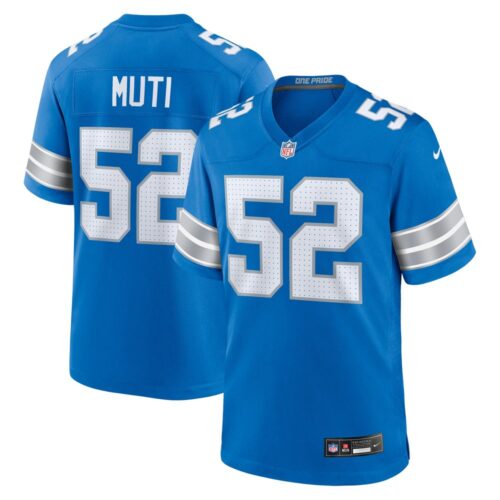 686278f9b2cb0_1 Men's Detroit Lions Netane Muti Blue Game Jersey