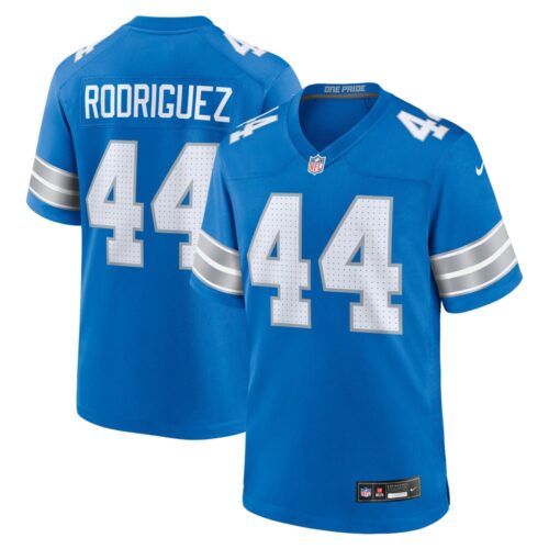 68627931061a9_1 Men's Detroit Lions Malcolm Rodriguez Blue Game Jersey