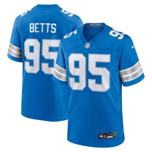 6862793739f0f_1 Men's Detroit Lions Mathieu Betts Blue Game Jersey