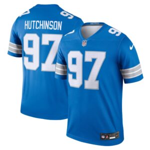 68627a8098039_1 Men's Detroit Lions #97 Aidan Hutchinson Blue Legend Jersey