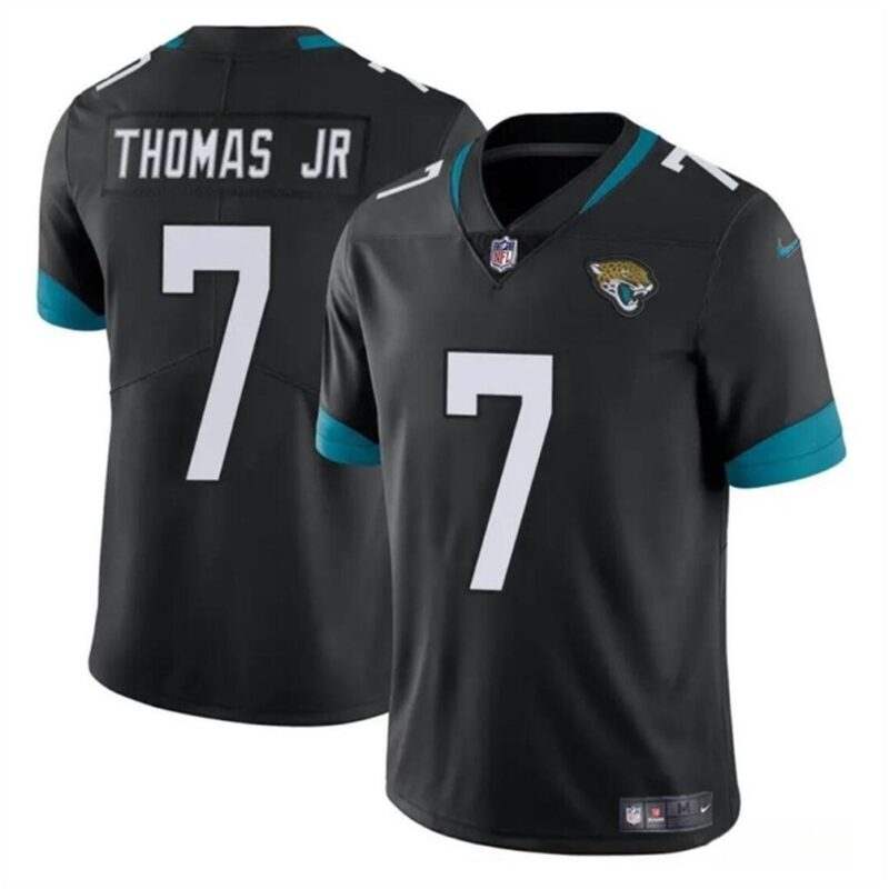 68627b4d7db7b_1 Youth Jacksonville Jaguars #7 Brian Thomas Jr Black 2024 Draft Vapor Untouchable Limited Stitched Jersey