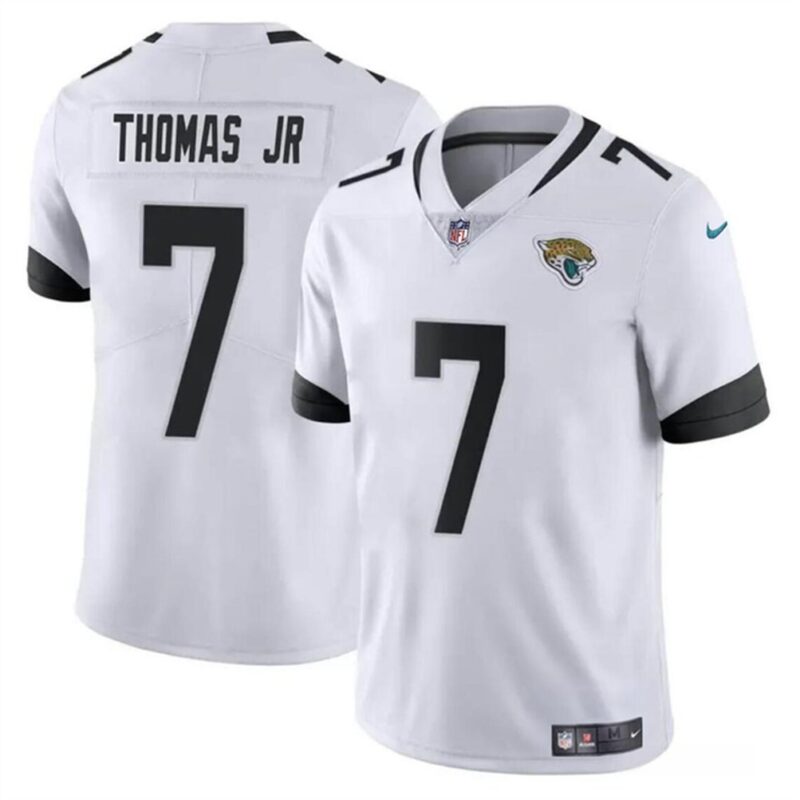 68627b53571e9_1 Youth Jacksonville Jaguars #7 Brian Thomas Jr White 2024 Draft Vapor Untouchable Limited Stitched Jersey