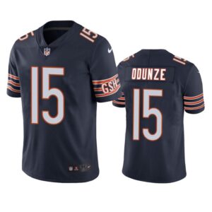 68627b6dc9282_1 Youth Chicago Bears #15 Rome Odunze Navy 2024 Draft Vapor Stitched Football Jersey