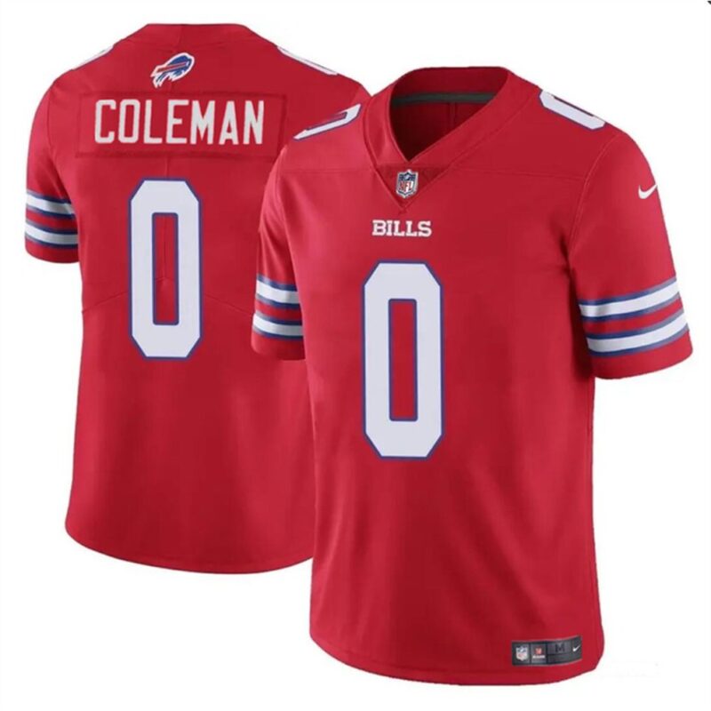 68627b79b476d_1 Youth Buffalo Bills #0 Keon Coleman Red 2024 Draft Vapor Untouchable Limited Stitched Football Jersey