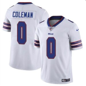 68627b7c78887_1 Youth Buffalo Bills#0 Keon Coleman White 2024 Draft Vapor Untouchable Limited Stitched Football Jersey