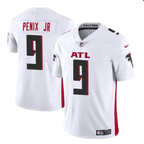 68627cdc86579_1 Men's Atlanta Falcons #9 Michael Penix Jr White 2024 Draft Vapor Untouchable Limited Stitched Football Jersey