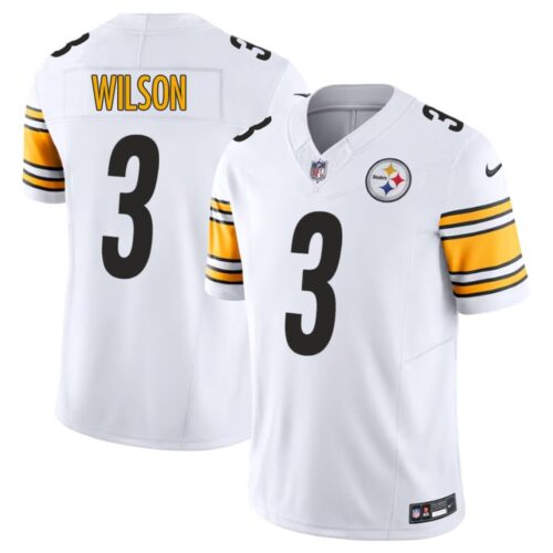 68627d2c9d1b6_1 Youth Pittsburgh Steelers #3 Russell Wilson White F.U.S.E. Vapor Untouchable Limited Jersey
