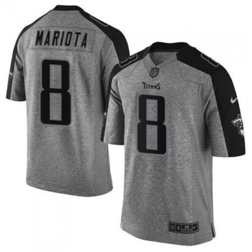 68627d8de9256_1 Men's Tennessee Titans Customized Gray Stitched Football Jersey