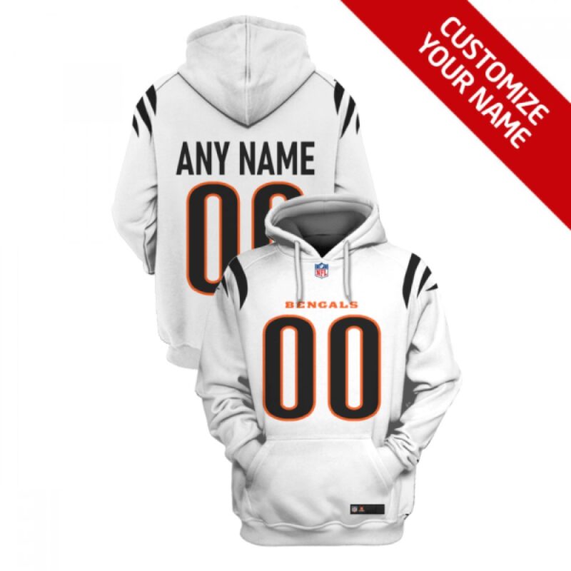 68627dc41e0f1_1 Men's Cincinnati Bengals Active Player Custom 2021 White Pullover Hoodie