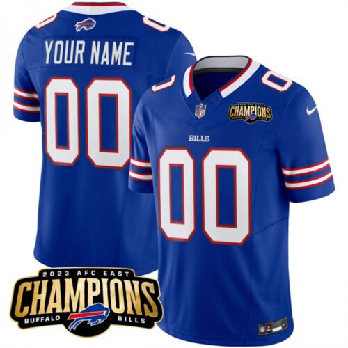 68627dfbc4e36_1 Men's Buffalo Bills Active Player Custom Blue 2023 F.U.S.E. AFC East Champions Ptach Stitched Football Jersey