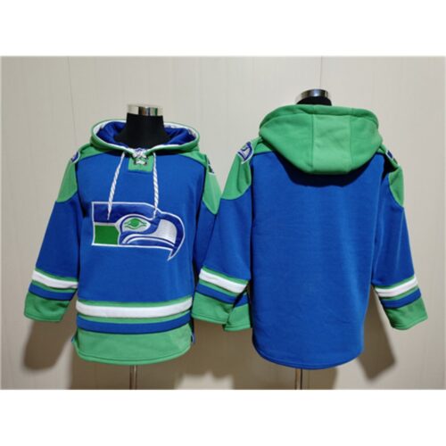 68627f2ca75cb_1 Men's Seattle Seahawks Blank Royal Ageless Must-Have Lace-Up Pullover Hoodie