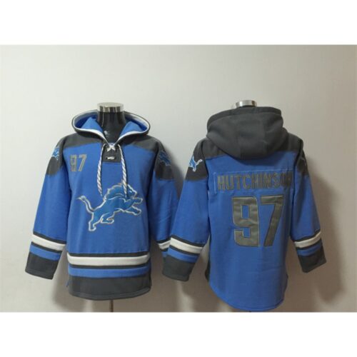 68627f6d5c070_1 Men's Detroit Lions #97 Aidan Hutchinson Blue Ageless Must-Have Lace-Up Pullover Hoodie