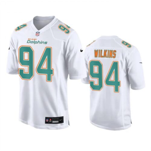 68627f82c3382_1 Men's Miami Dolphins #94 Christian Wilkins White Fashion Vapor Untouchable Stitched Football Jersey