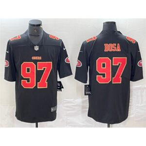 68627fa9f0b16_1 Men's San Francisco 49ers #97 Nick Bosa Black Vapor Untouchable Limited Stitched Jersey