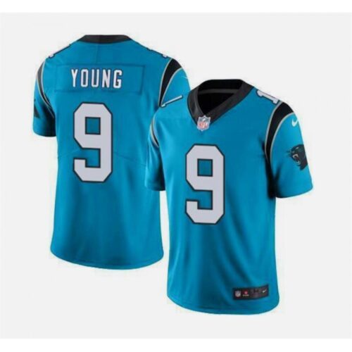 68627fedabff1_1 Youth Carolina Panthers #9 Bryce Young Blue Vapor Untouchable Limited Stitched Jersey