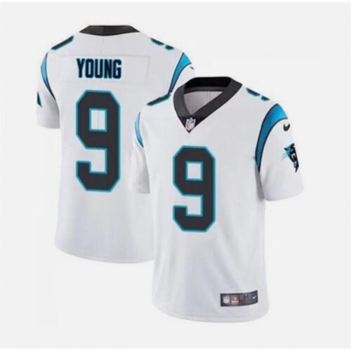 68627ff0a71fc_1 Youth Carolina Panthers #9 Bryce Young White Vapor Untouchable Limited Stitched Jersey