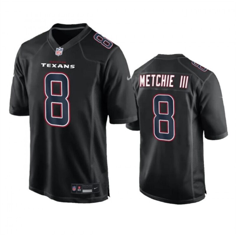 6862806269f53_1 Men's Houston Texans #8 John Metchie III Black Fashion Vapor Untouchable Limited Stitched Football Jersey
