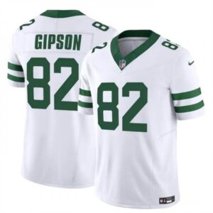 68628086786ca_1 Men's New York Jets #82 Xavier Gipson 2023 F.U.S.E. White Throwback Vapor Untouchable Limited Stitched Jersey