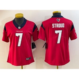 6862813b811f8_1 Women's Houston Texans #7 C.J. Stroud Red Vapor Untouchable Limited Stitched Jersey (Run Small)