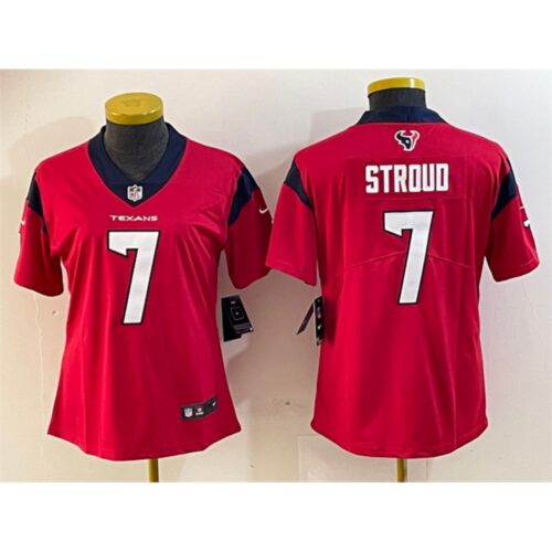 6862813b811f8_1 Women's Houston Texans #7 C.J. Stroud Red Vapor Untouchable Limited Stitched Jersey (Run Small)