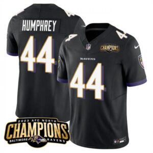686282800fc3d_1 Men's Baltimore Ravens #44 Marlon Humphrey Black 2023 F.U.S.E. AFC North Champions Vapor Limited Football Jersey