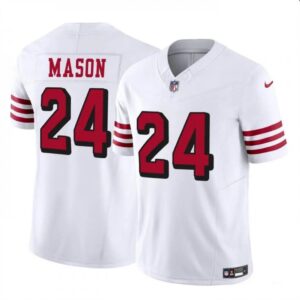 686283f1a7cc0_1 Men's San Francisco 49ers #24 Jordan Mason New White 2023 F.U.S.E. Stitched Football Jersey