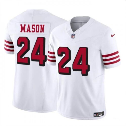 686283f1a7cc0_1 Men's San Francisco 49ers #24 Jordan Mason New White 2023 F.U.S.E. Stitched Football Jersey