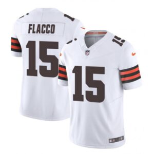 686284cbf365a_1 Men's Cleveland Browns #15 Joe Flacco White 2023 F.U.S.E. Vapor Limited Stitched Football Jersey