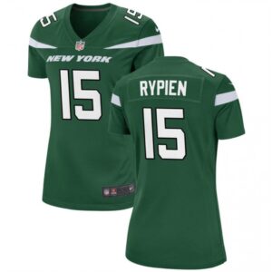 6862851d8d7e5_1 Women's New York Jets #15 Brett Rypien Green Stitched Football Jersey(Run Small)