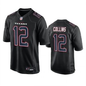 686285b72929e_1 Men's Houston Texans #12 Nico Collins Black Fashion Vapor Untouchable Limited Stitched Football Jersey