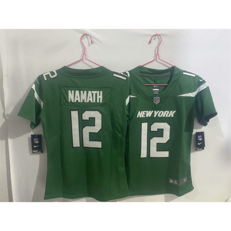686285c1b3c03_1 Youth New York Jets #12 Joe Namath Green Vapor Untouchable Limited Stitched Jersey