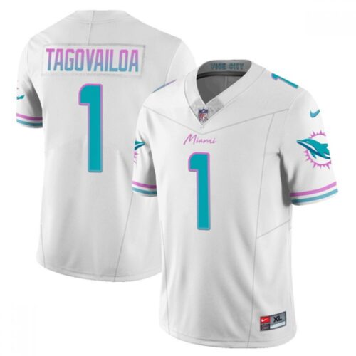 6862861bd5e0a_1 Men's Miami Dolphins #1 Tua Tagovailoa White 2023 F.U.S.E Alternate Vapor Limited Stitched Football Jersey