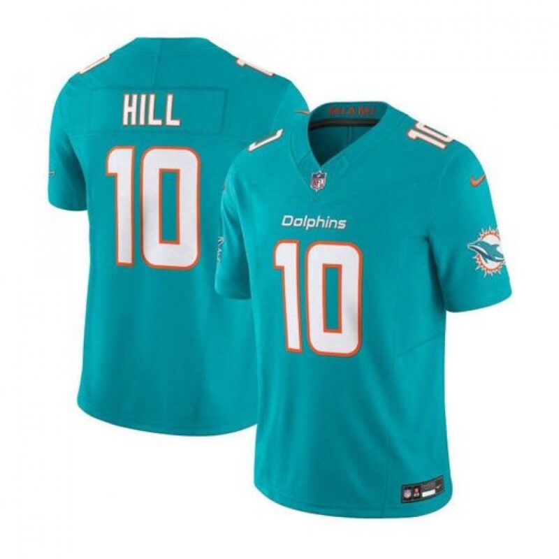 68628631ed80b_1 Youth Miami Dolphins #10 Tyreek Hill Aqua 2023 F.U.S.E Vapor Limited Stitched Jersey
