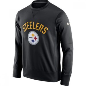 6862a1b13d5a4_1 Men's Pittsburgh Steelers 2019 Black Sideline Circuit Performance Sweatshirt
