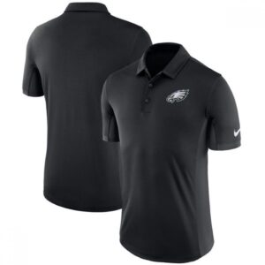 6862a5a126617_1 Men's Philadelphia Eagles Black Evergreen Polo