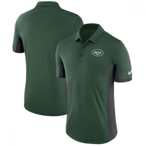 6862a621bd1d7_1 Men's New York Jets Green Evergreen Polo