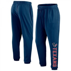 6862a71d4e610_1 Men's Houston Texans Navy/Blue From Tracking Sweatpants