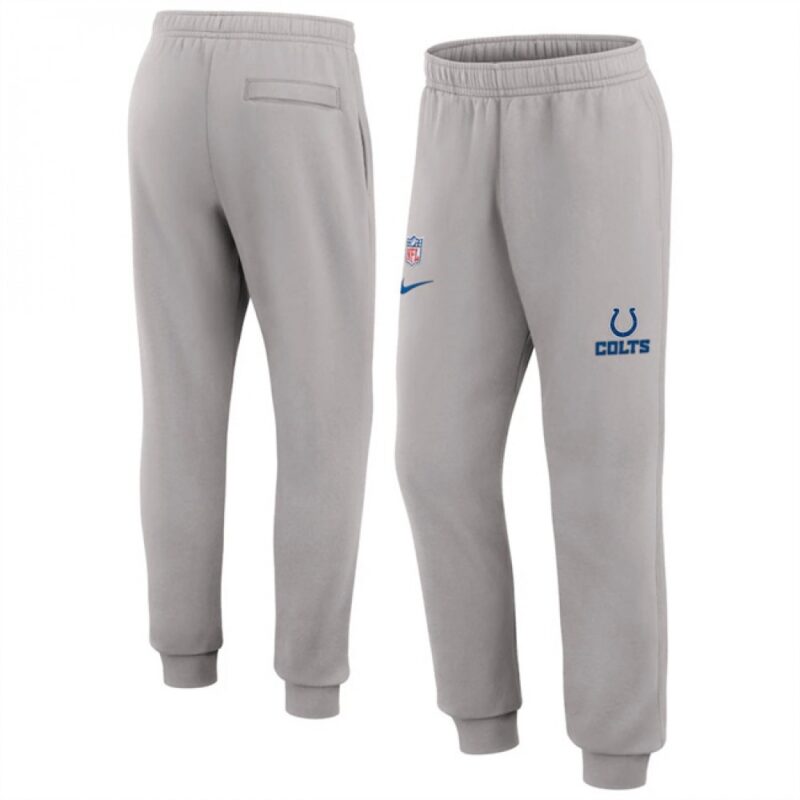 6862a72f4cc49_1 Men's Indianapolis Colts Grey Chop Block Fleece Sweatpants