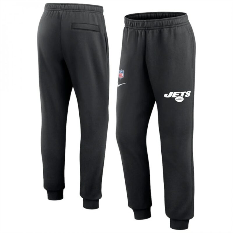 6862a744823d5_1 Men's New York Jets Black Chop Block Fleece Sweatpants